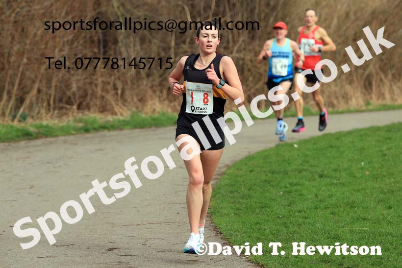 Senior Women, Veteran Women (Over-35) and Veteran Men 2024 NECAA Road Relays Champs., Hetton Lyons Country Park, Hetton le Hole, County Durham. Photo: David T. Hewitson/Sports for All Pics